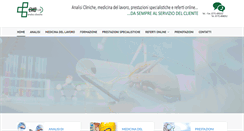 Desktop Screenshot of emolabanalisi.it